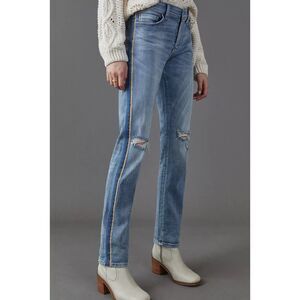 Pilcro Side Stripe Mid-Rise Slim Boyfriend Jeans size 26 P
